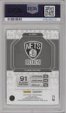 Kyrie Irving from the 2022-23 Panini Prizm Monopoly set graded by PSA and given an overall grade of 8.