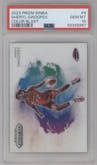 Sheryl Swoopes from the 2023 Panini Prizm WNBA set graded by PSA and given an overall grade of 10.