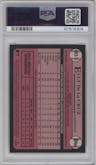 Elly De La Cruz from the 2024 Topps Chrome set graded by PSA and given an overall grade of 10.