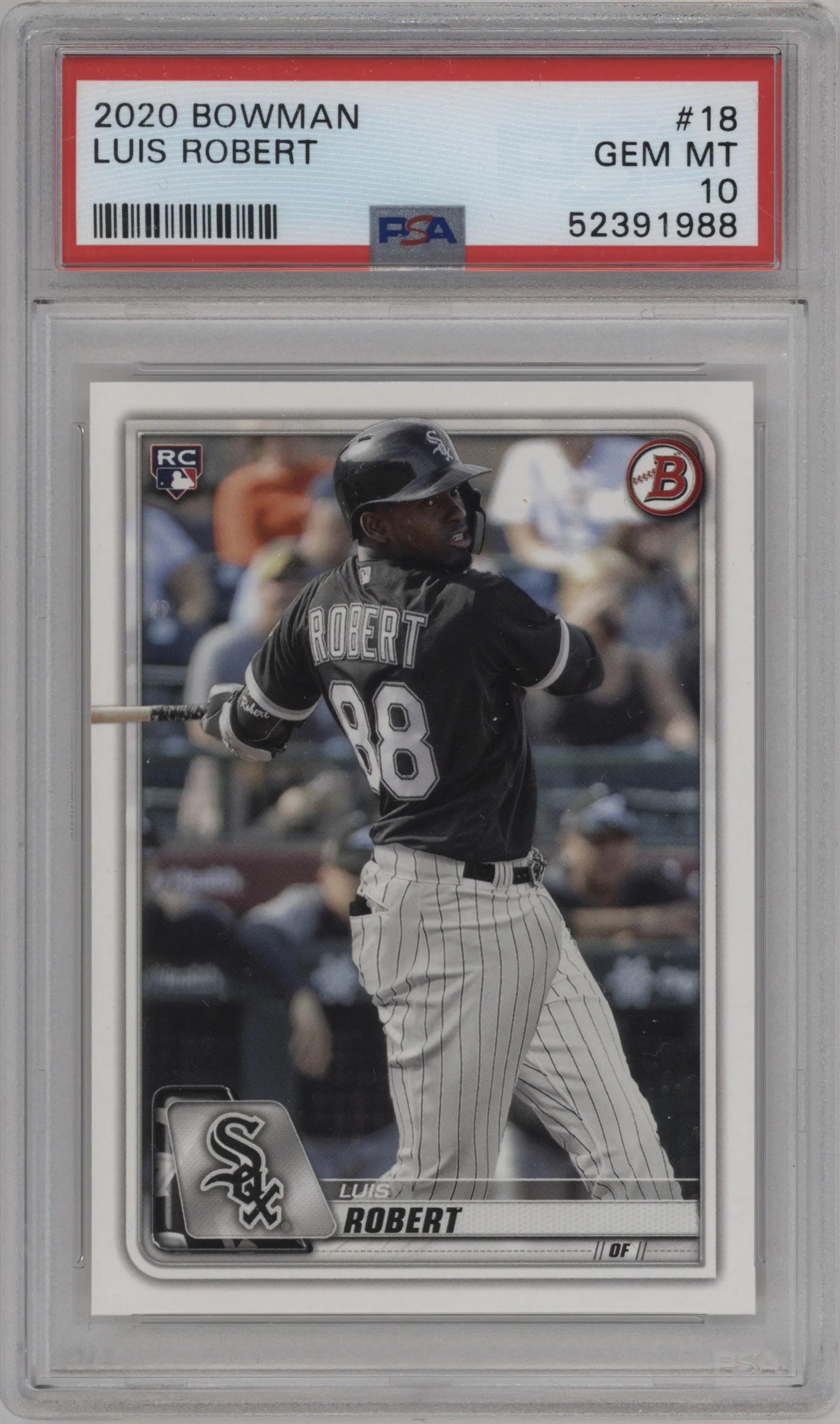 2020 Bowman Luis Robert PSA 10