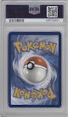 Pikachu ex from the 2025 Pokemon SV set graded by PSA and given an overall grade of 9.