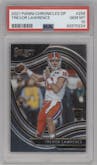 Trevor Lawrence from the 2021 Panini Chronicles Draft Picks set graded by PSA and given an overall grade of 10.