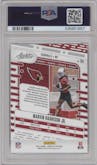 Marvin Harrison Jr. from the 2024 Panini Absolute set graded by PSA and given an overall grade of 10.
