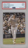 Manny Machado from the 2024 Topps  set graded by PSA and given an overall grade of 9.