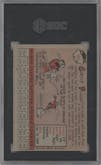 Curt Flood from the 1958 Topps set graded by SGC and given an overall grade of 3.