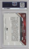 Jayden Daniels from the 2024 Topps Now set graded by PSA and given an overall grade of 10.