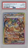 Flareon ex from the 2024 Pokemon SV JPN set graded by PSA and given an overall grade of 10.