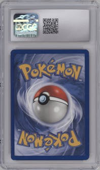 Kabutops from the 1999 Pokemon set graded by CSG and given an overall grade of 10.