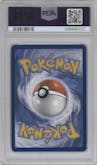 Dendra from the 2023 Pokemon SV set graded by PSA and given an overall grade of 9.