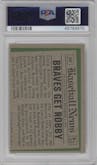 Craig Robinson from the 1974 Topps set graded by PSA and given an overall grade of 8.