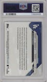 Shohei Ohtani/Yoshinobu Yamamoto/Roki Sasaki from the 2025 Topps Now set graded by PSA and given an overall grade of 10.