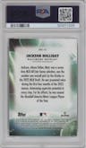 Jackson Holliday from the 2024 Topps Chrome Update set graded by PSA and given an overall grade of 10.