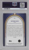 Anthony Davis from the 2023-24 Topps Chrome Cosmic set graded by PSA and given an overall grade of 9.