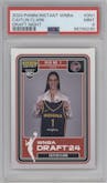 Caitlin Clark from the 2024-25 Panini Instant WNBA set graded by PSA and given an overall grade of 9.