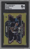 Jalen Williams from the 2022-23 Panini Prizm Draft Picks set featuring a Gold Prizm parallel graded by SGC and given an overall grade of 9.