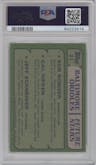 Bob Bonner/Cal Ripken/Jeff Schneider from the 1982 Topps set graded by PSA and given an overall grade of 8.