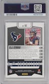 C.J. Stroud from the 2023 Panini Absolute set graded by PSA and given an overall grade of 10.