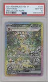 Leafeon ex from the 2024 Pokemon SV JPN set graded by PSA and given an overall grade of 10.