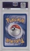 Pichu from the 2001 Pokemon set featuring a Pokemon League parallel graded by PSA and given an overall grade of 8.