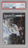 Jesus Luzardo from the 2020 Topps Chrome set graded by PSA and given an overall grade of 10.