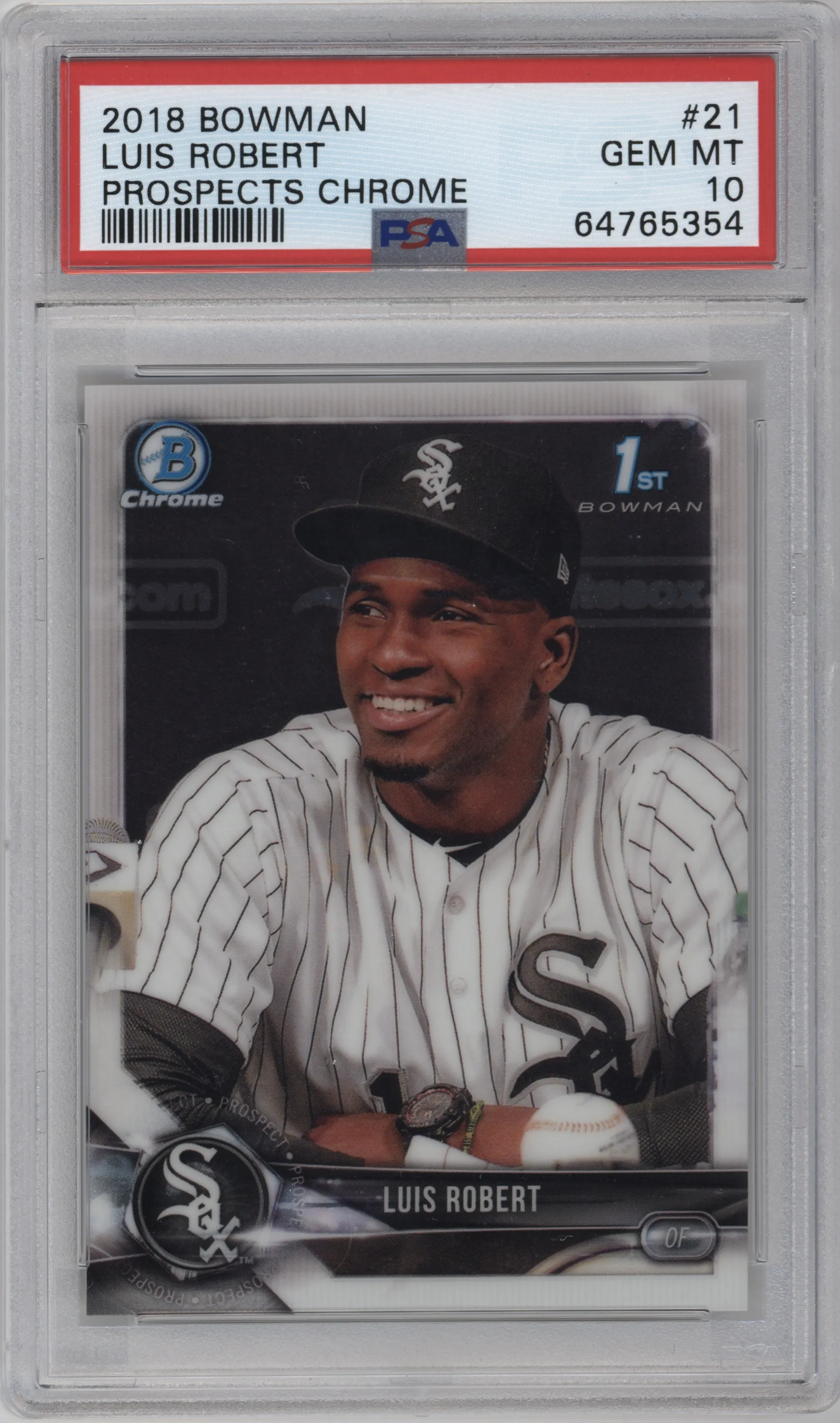 2018 Bowman Chr.Pros. Luis Robert PSA 10
