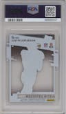 Justin Jefferson from the 2020 Panini Chronicles set graded by PSA and given an overall grade of 9.