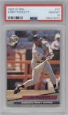 Kirby Puckett from the 1992 Fleer Ultra set graded by PSA and given an overall grade of 10.