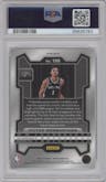 Victor Wembanyama from the 2023-24 Panini Prizm set featuring a Ice Prizm parallel graded by PSA and given an overall grade of 10.