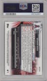 Brandon Marsh from the 2017 Bowman Chrome set graded by PSA and given an overall grade of 10.