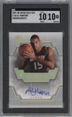 Al Horford from the 2007-08 SPx set graded by SGC and given an overall grade of 10.