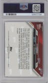 Jayden Daniels from the 2024 Topps Now set graded by PSA and given an overall grade of 10.