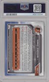 Gunnar Henderson from the 2019 Bowman Draft set graded by PSA and given an overall grade of 10.