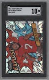 Bucky Irving from the 2024 Panini Absolute set graded by SGC and given an overall grade of 10.