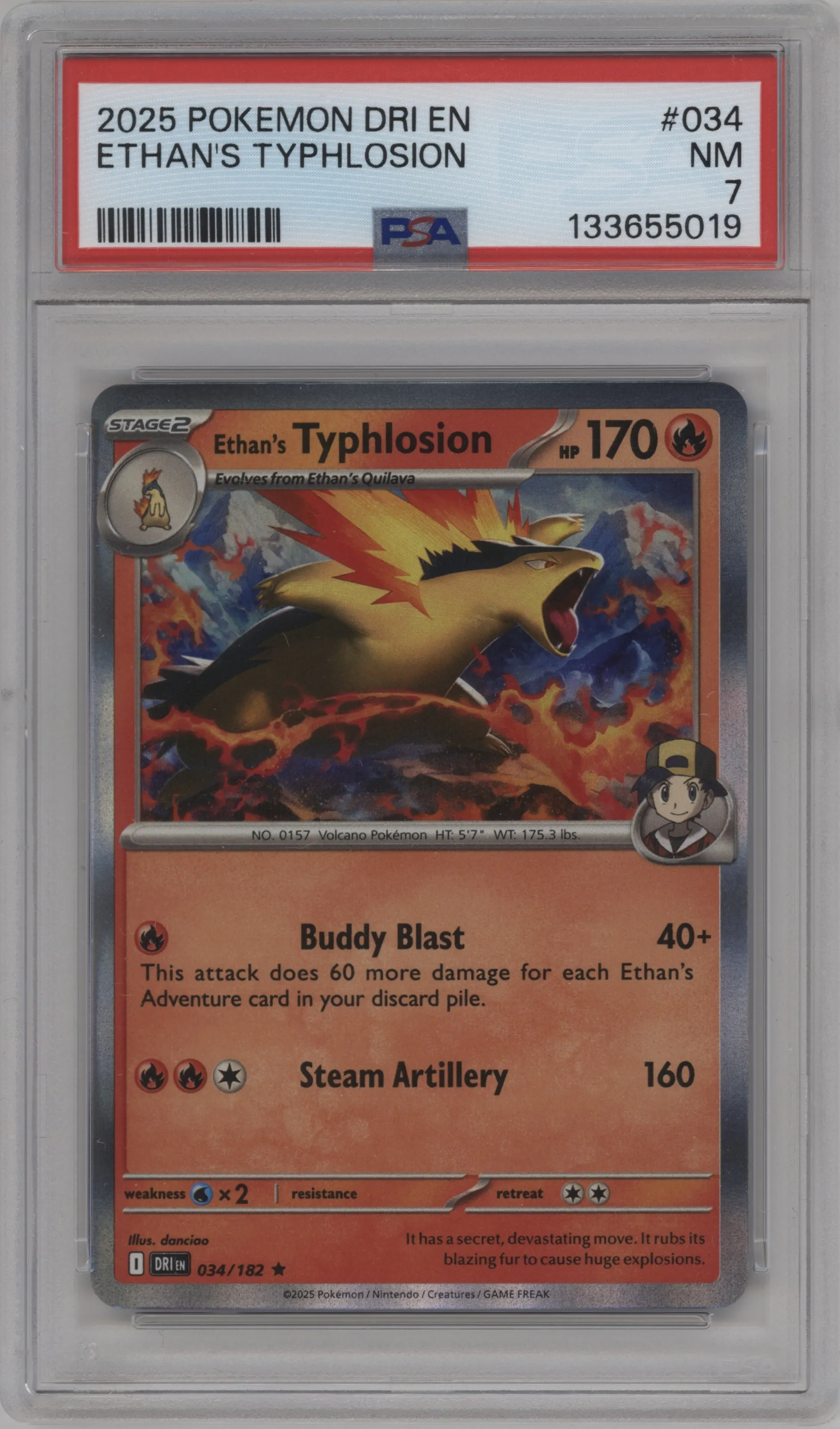 Ethan's Typhlosion