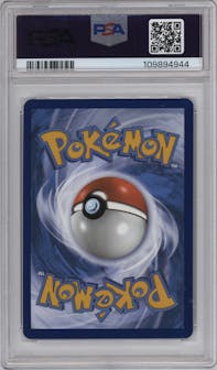 Chien-Pao ex from the 2023 Pokemon SV set graded by PSA and given an overall grade of 10.