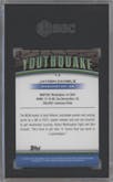 Jayden Daniels from the 2024 Topps Chrome set featuring a Pink Refractor parallel graded by SGC and given an overall grade of 10.
