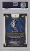 Luka Doncic from the 2018-19 Panini Select  set graded by PSA and given an overall grade of 10.