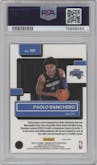 Paolo Banchero from the 2022-23 Panini Donruss Optic  set featuring a Holo parallel graded by PSA and given an overall grade of 10.