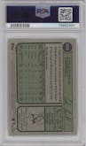 Corbin Carroll from the 2023 Topps Heritage set graded by PSA and given an overall grade of 9.