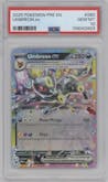 Umbreon ex from the 2025 Pokemon SV set graded by PSA and given an overall grade of 10.