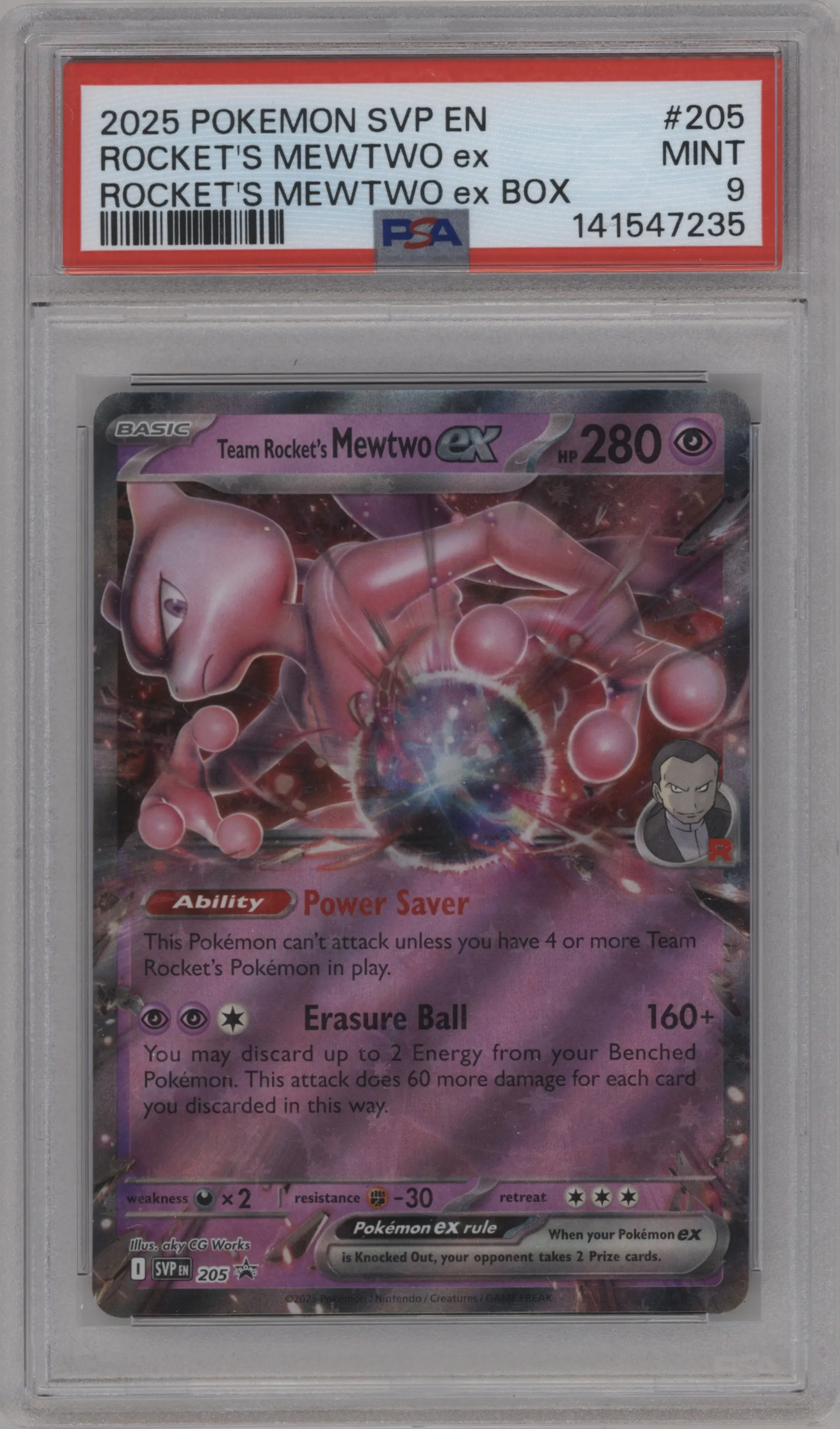 Team Rocket's Mewtwo ex