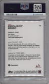 Bob Gibson from the 2020 Topps Project 2020  set graded by PSA and given an overall grade of 10.