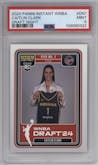 Caitlin Clark from the 2024-25 Panini Instant WNBA set graded by PSA and given an overall grade of 9.