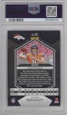 Bo Nix from the 2024 Panini Mosaic set featuring a Reactive Yellow parallel graded by PSA and given an overall grade of 10.
