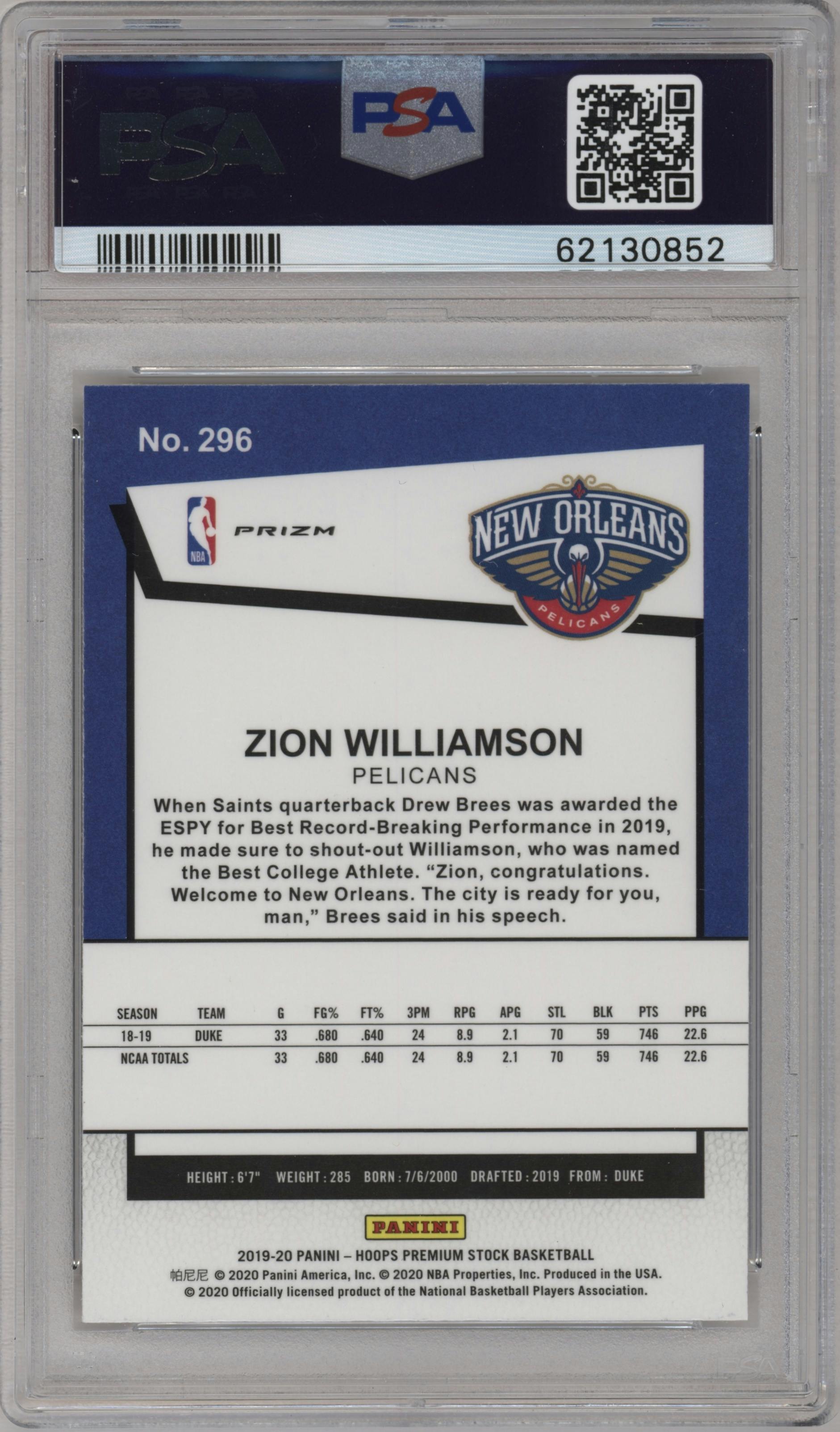 Zion Williamson