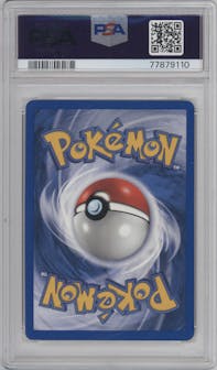 Furret from the 2000 Pokemon Neo Genesis set graded by PSA and given an overall grade of 10.