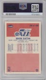 Mark Eaton from the 1986-87 Fleer set graded by PSA and given an overall grade of 8.