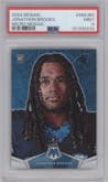 Jonathon Brooks from the 2024 Panini Mosaic set graded by PSA and given an overall grade of 9.