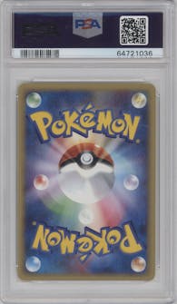 Ho-oh from the 2002 Pokemon JPN set graded by PSA and given an overall grade of 10.