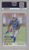 Jahmyr Gibbs from the 2023 Panini Zenith set graded by PSA and given an overall grade of 10.
